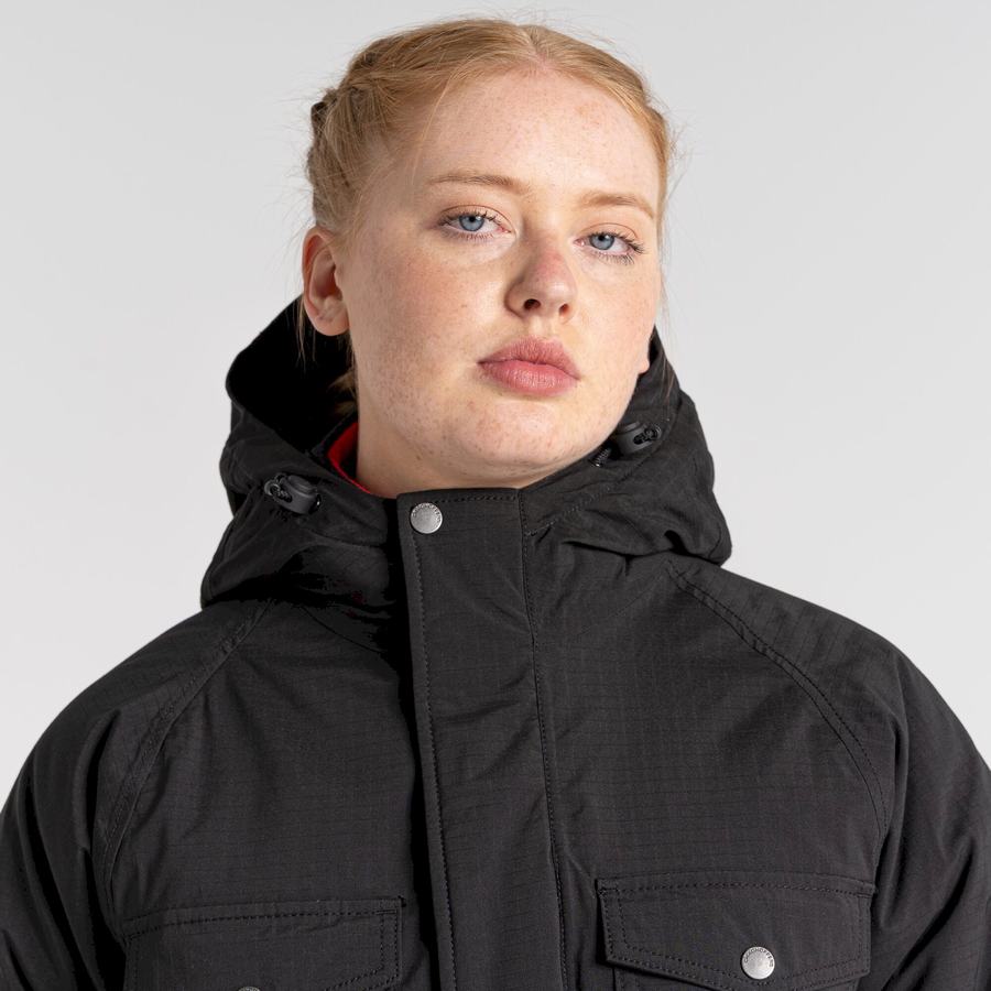 Women's Craghoppers Waverley Thermic Jackets Black | TXG1691EN